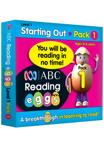 ABC Reading Eggs Level 1 Starting Out Book Pack 1 Ages 4-6 Book Land AU