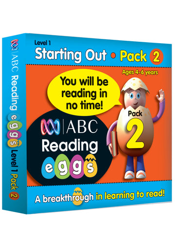 ABC Reading Eggs Level 1 Starting Out Book Pack 2 Ages 4-6 Book Land AU