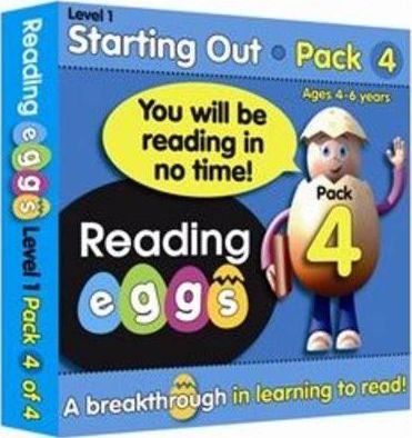 ABC Reading Eggs Level 1 Starting Out Book Pack 4 Ages 4-6 Book Land AU