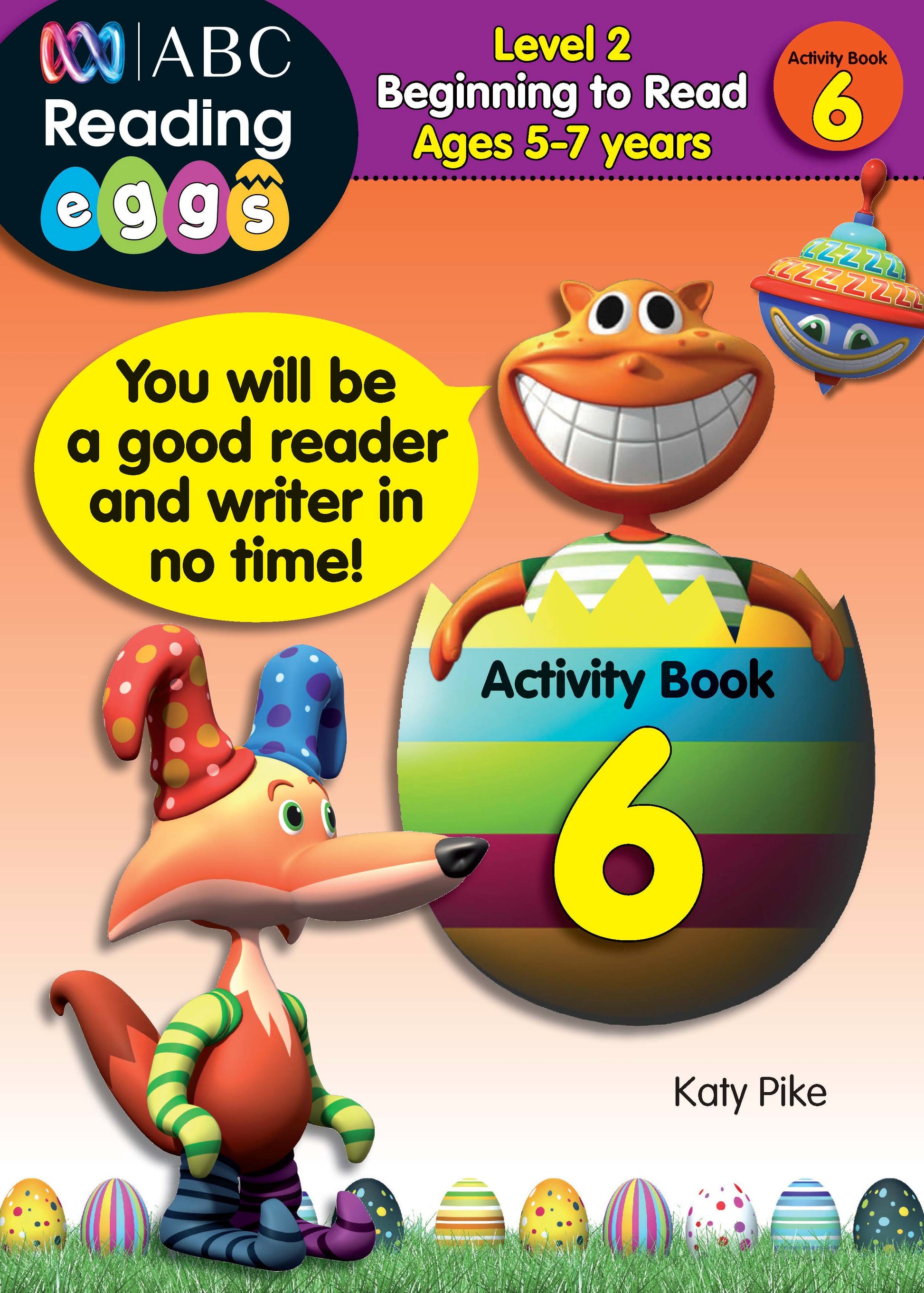 ABC Reading Eggs Level 2 Beginning to Read Activity Book 6 Ages 5-7 Book Land AU