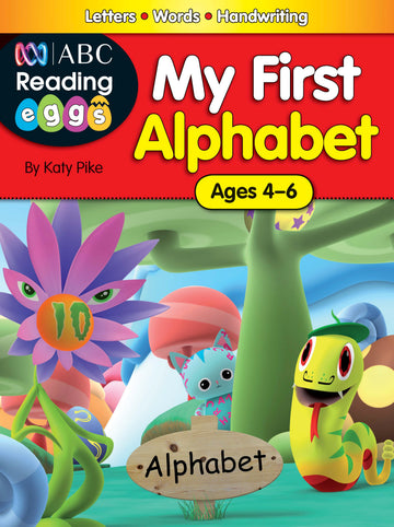ABC Reading Eggs My First Alphabet  Workbook Ages 4-6 Book Land AU