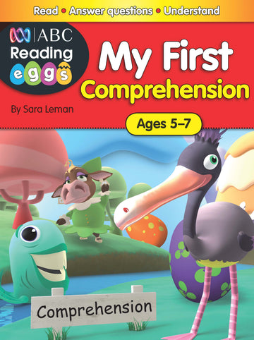 ABC Reading Eggs My First Comprehension  Workbook Ages 5-7 Book Land AU