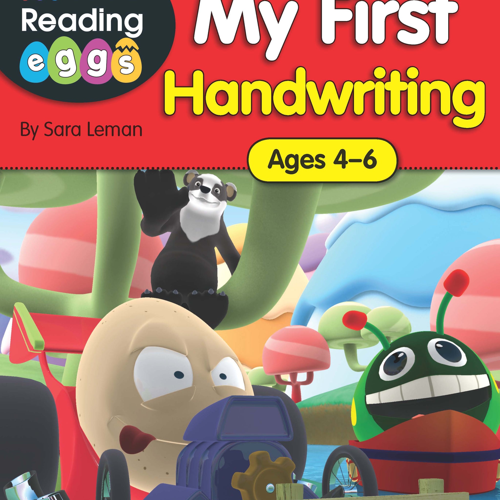 ABC Reading Eggs My First Handwriting  Workbook Ages 4-6 Book Land AU
