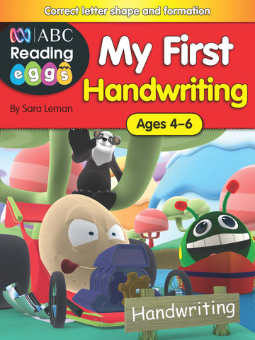 ABC Reading Eggs My First Handwriting  Workbook Ages 4-6