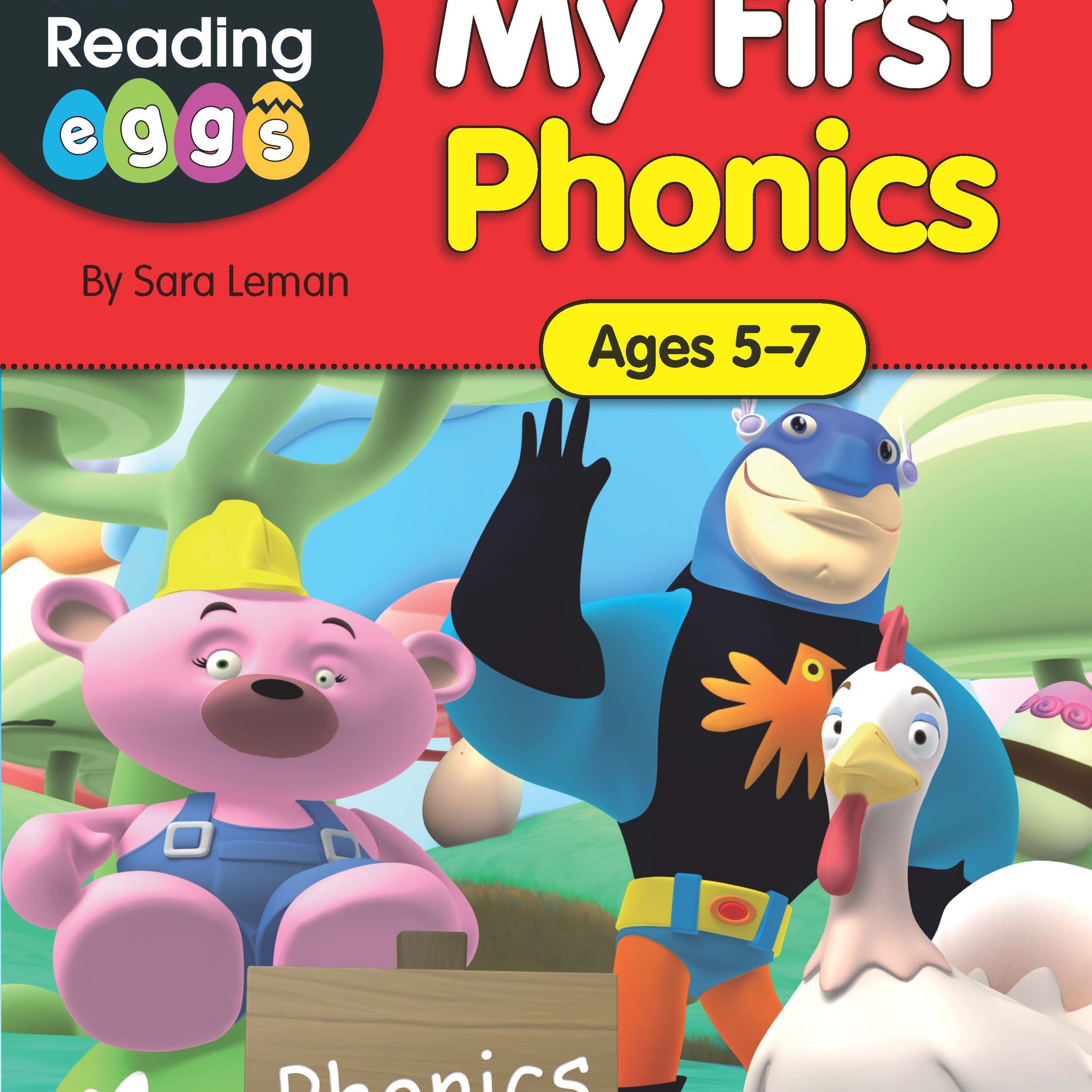 ABC Reading Eggs My First Phonics Workbook  Ages 5-7 Book Land AU