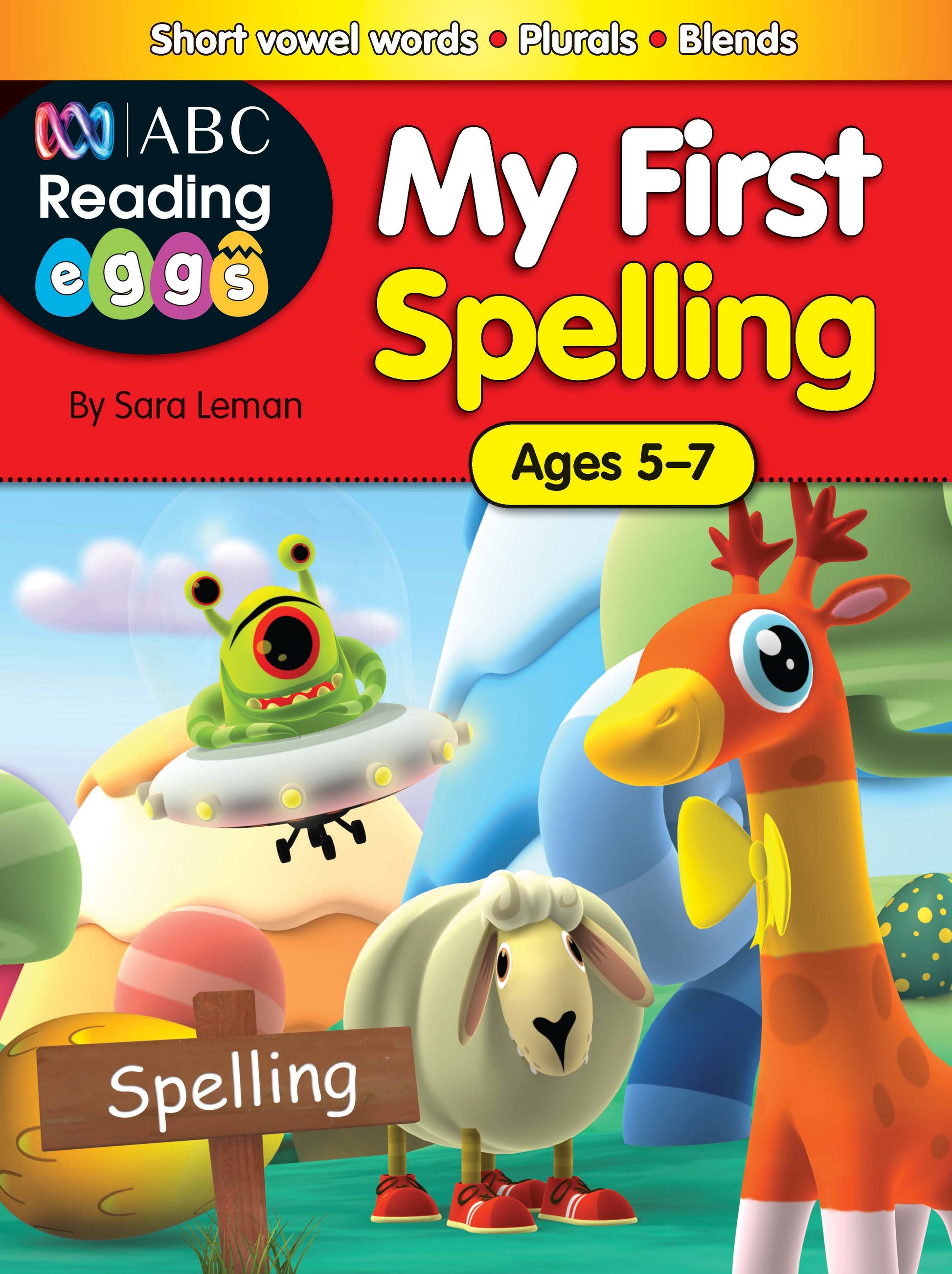 ABC Reading Eggs My First Spelling Workbook Ages 5-7 Book Land AU