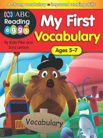 ABC Reading Eggs My First Vocabulary Workbook Ages 5-7 Book Land AU