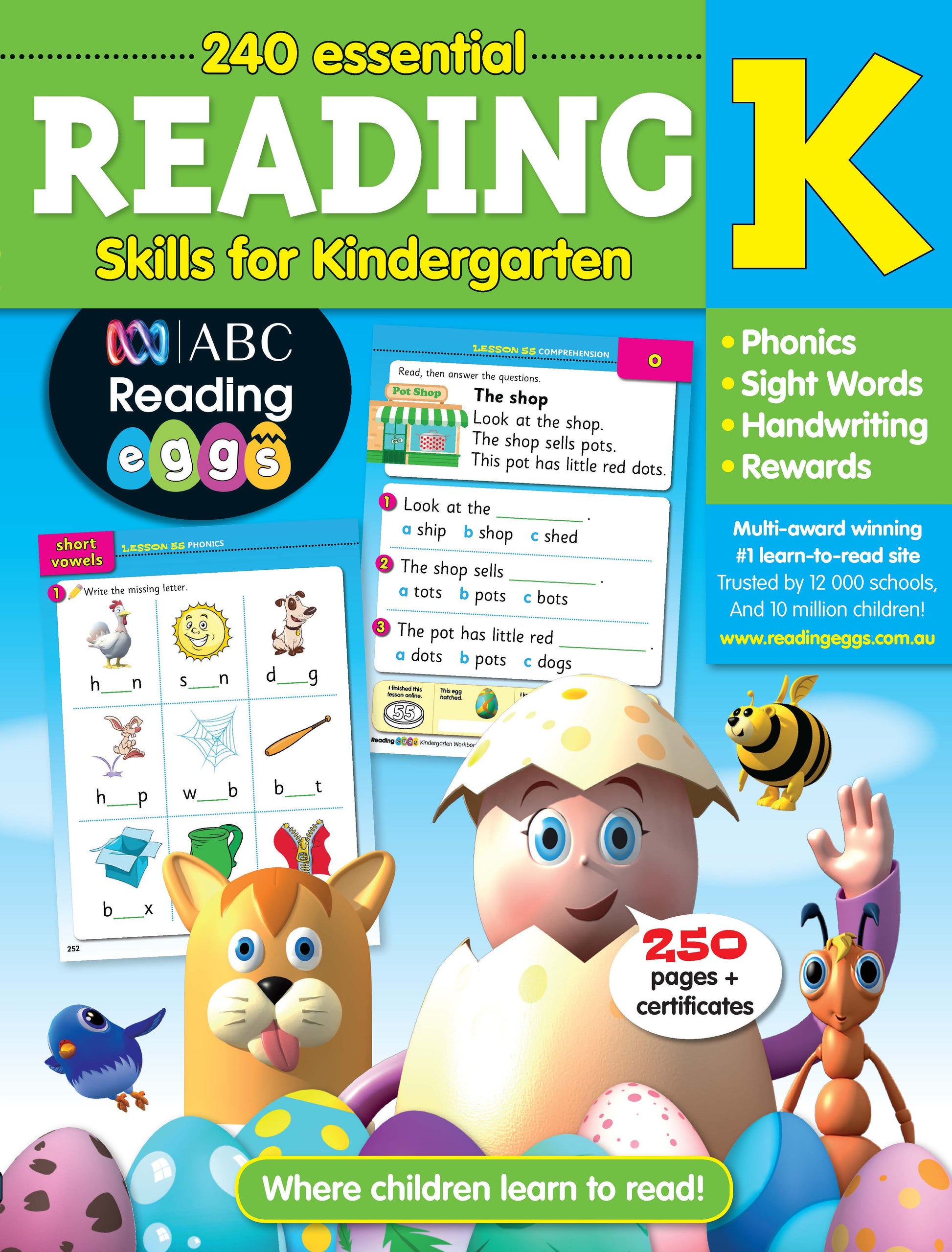 ABC Reading Eggs Reading Skills for Kindergarten Book Land AU