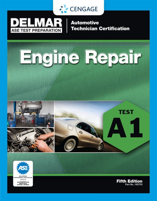 ASE Test Preparation - A1 Engine Repair Book Land AU