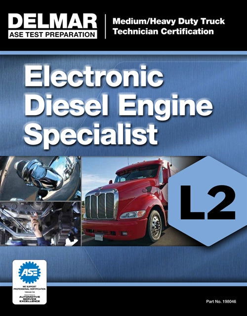 ASE Test Preparation Manual -  Electronic Diesel Engine Diagnosis  Specialist (L2) Book Land AU