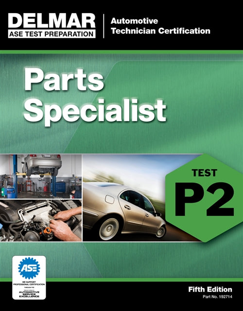ASE Test Preparation - P2 Parts Specialist Book Land AU