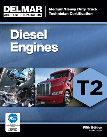ASE Test Preparation - T2 Diesel Engines Book Land AU