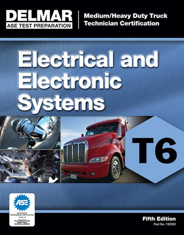 ASE Test Preparation - T6 Electrical and Electronic System Book Land AU