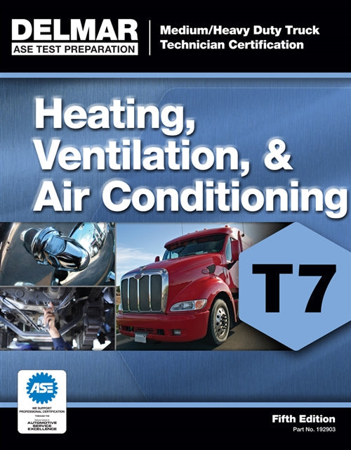 ASE Test Preparation - T7 Heating, Ventilation, and Air Conditioning Book Land AU