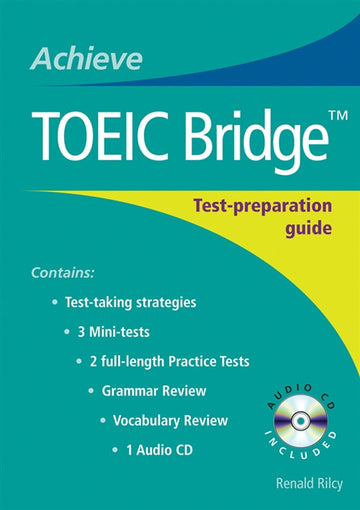 Achieve TOEIC Bridge with Audio CD : Test-Preparation Guide Book Land AU