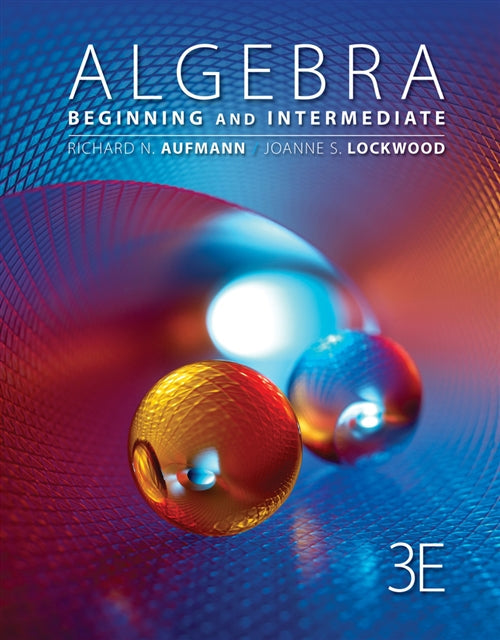 Algebra : Beginning and Intermediate Book Land AU