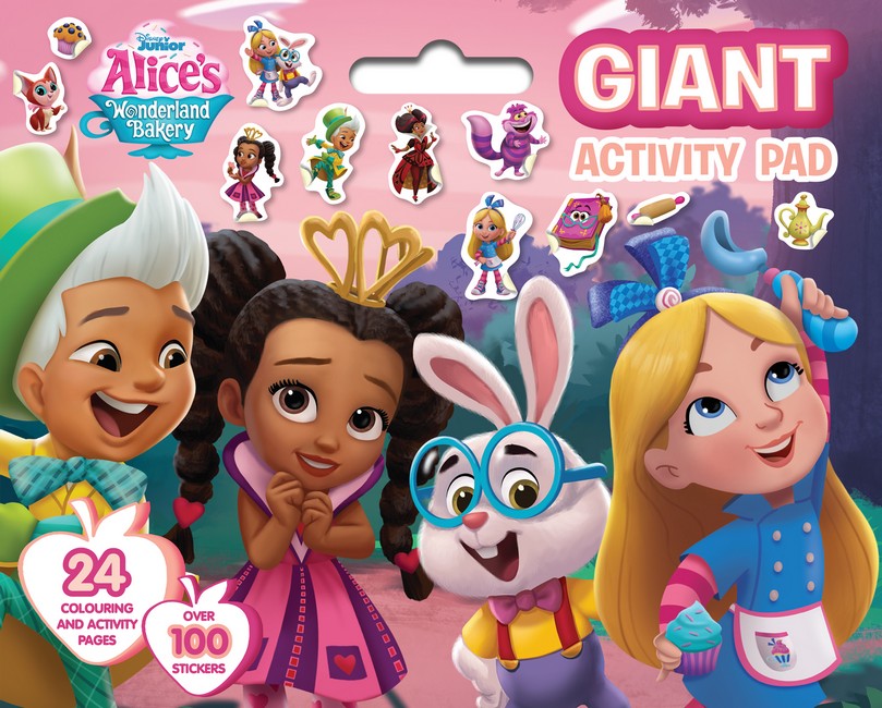 Alice's Wonderland Bakery: Giant Activity Pad (Disney Junior) Book Land AU