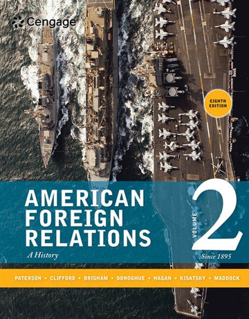 American Foreign Relations, Volume 1: To 1920 Book Land AU