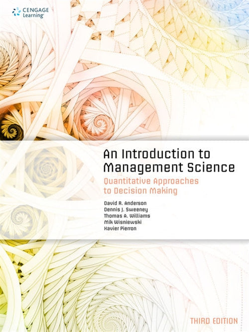 An Introduction to Management Science : Quantitative Approaches to  Decision Making Book Land AU