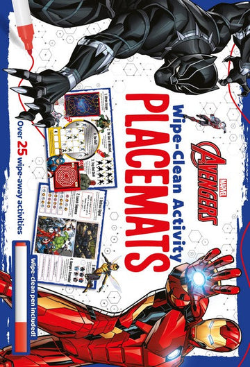Avengers: Wipe-clean Activity Placemats (Marvel)Marvel Avengers Book Land AU