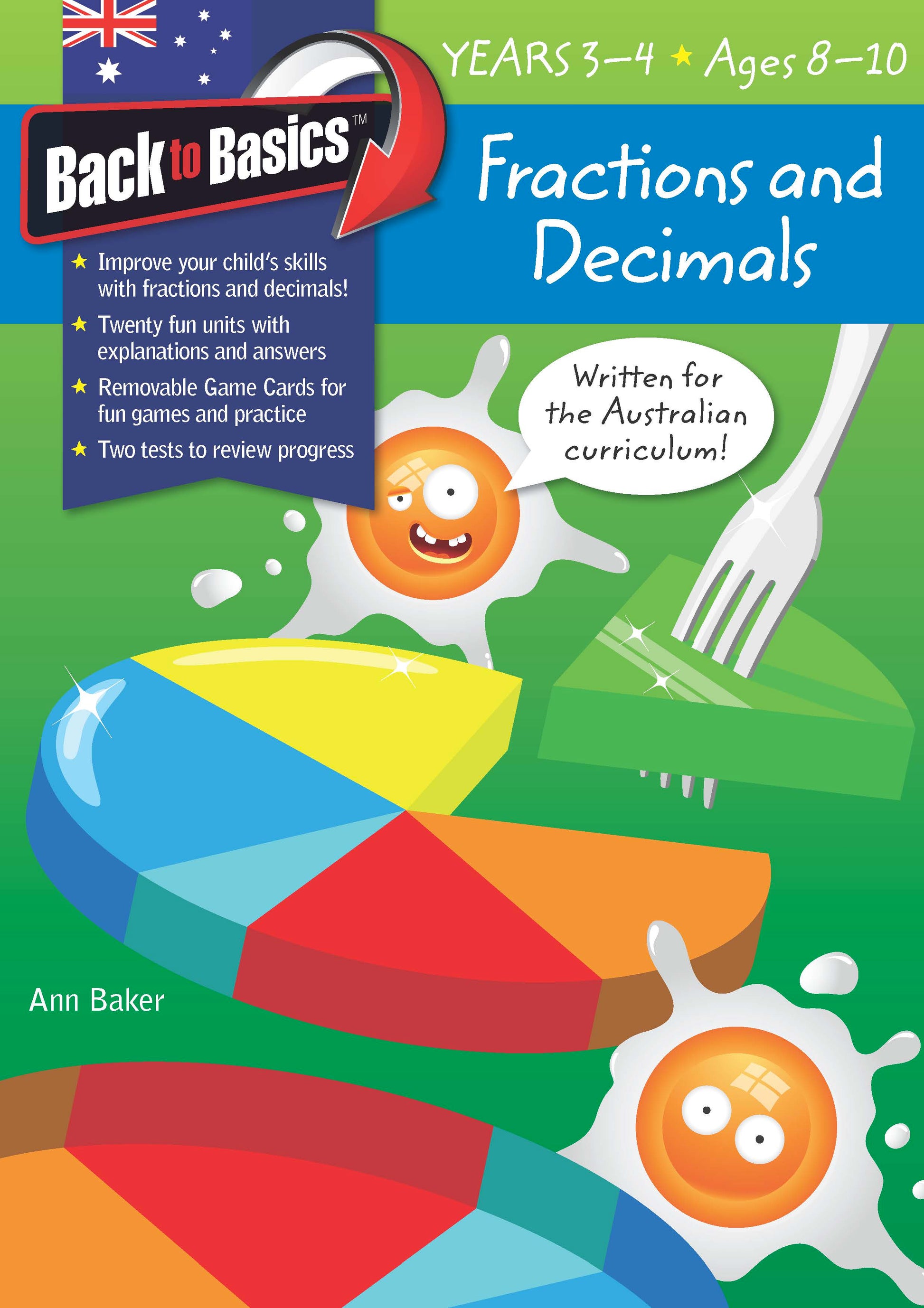Back to Basics - Fractions & Decimals Years 3-4 Book Land AU