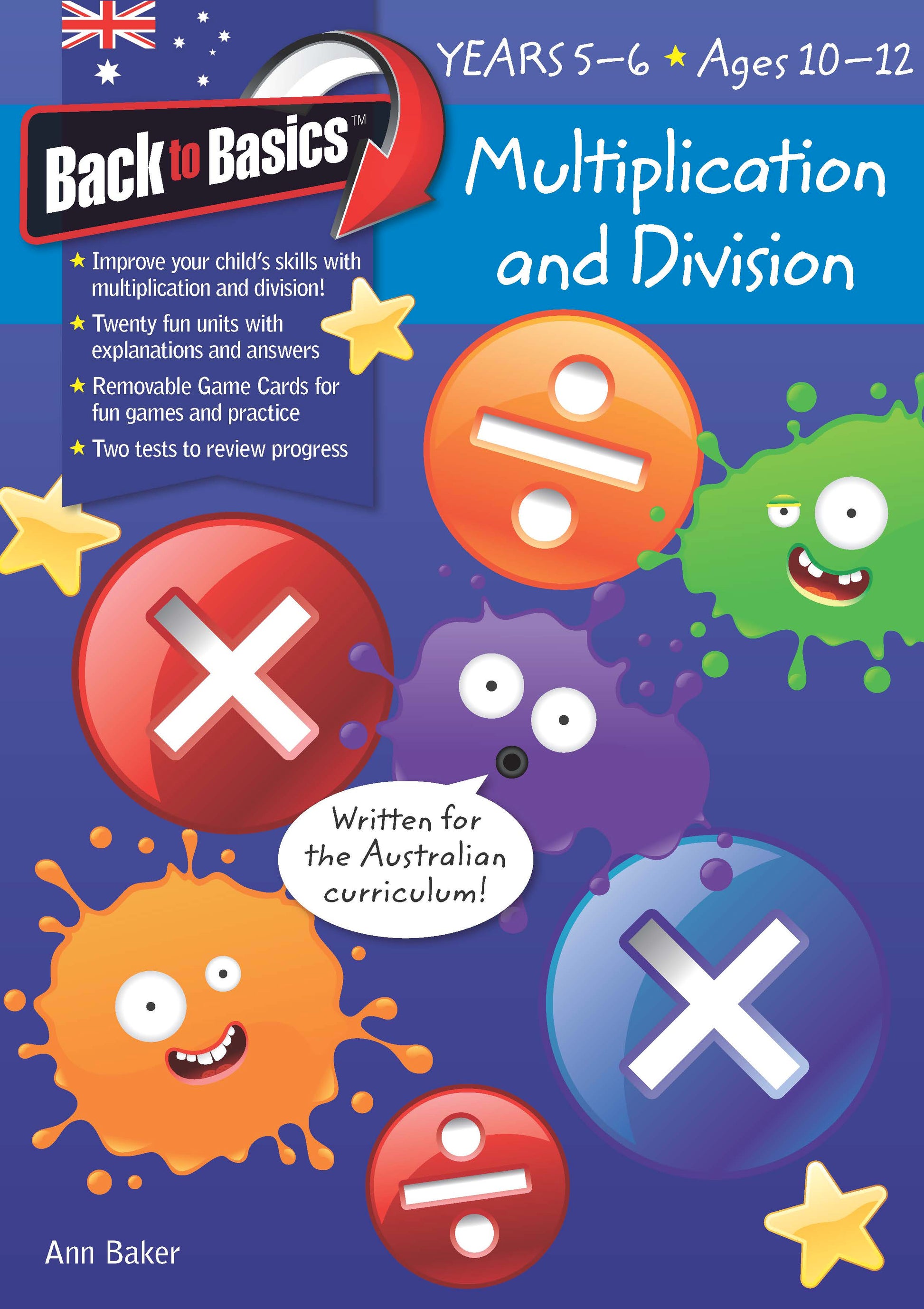 Back to Basics - Multiplication & Division Years 5-6 Book Land AU
