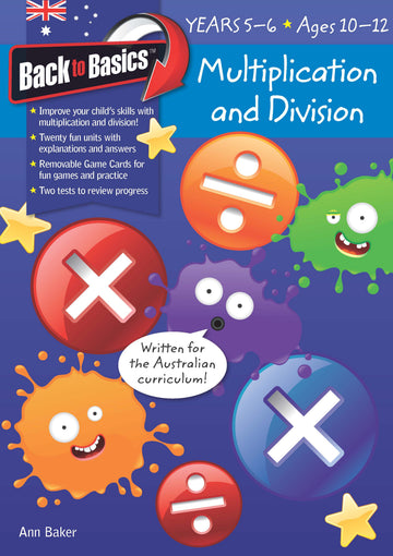 Back to Basics - Multiplication & Division Years 5-6 Book Land AU