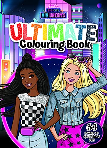 Barbie: Big City, Big Dreams: Ultimate Colouring Book (Mattel) Book Land AU