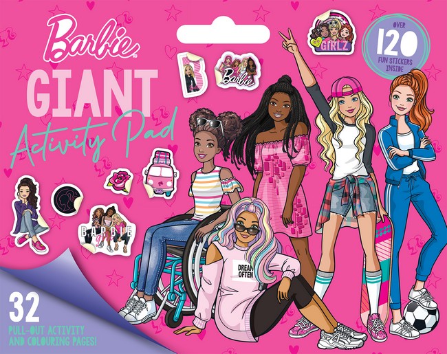 Barbie: Giant Activity Pad (Mattel) Book Land AU