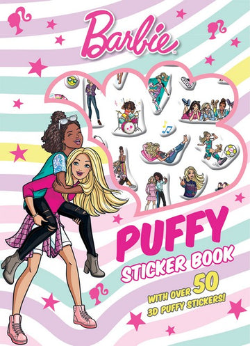 Barbie: Puffy Sticker Book (Mattel) Book Land AU