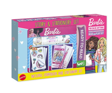 Barbie: You Can be a Fashion Designer Story and Stationery Set (Mattel) Book Land AU