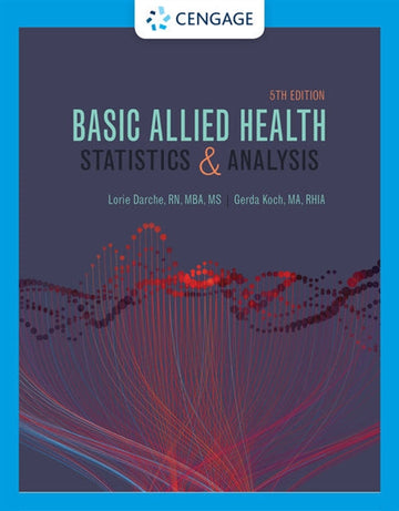 Basic Allied Health Statistics and Analysis, Spiral bound Book Land AU