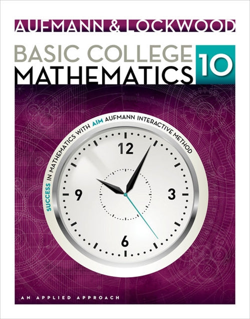 Basic College Mathematics : An Applied Approach Book Land AU