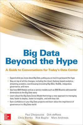 Big Data Beyond the Hype: A Guide to Conversations for Today’s Data Center Book Land AU