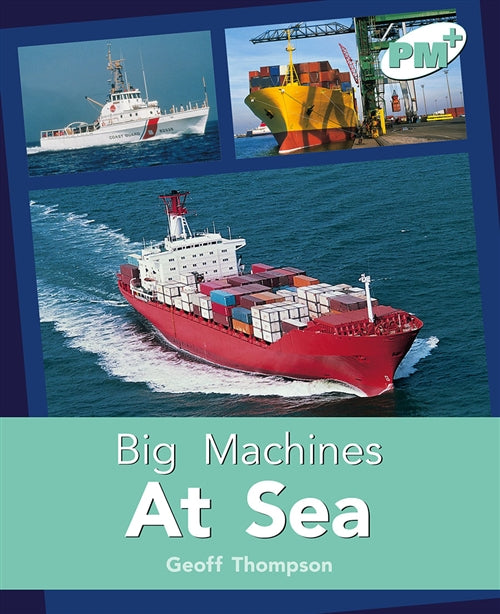 Big Machines At Sea Book Land AU
