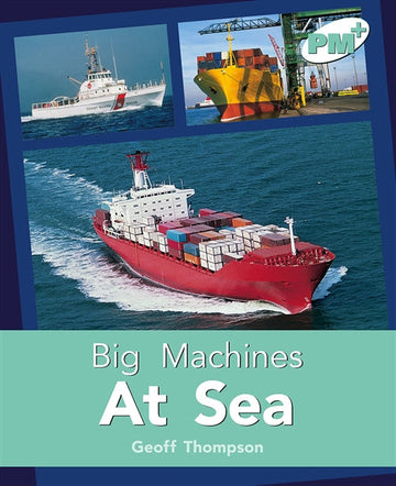Big Machines At Sea Book Land AU