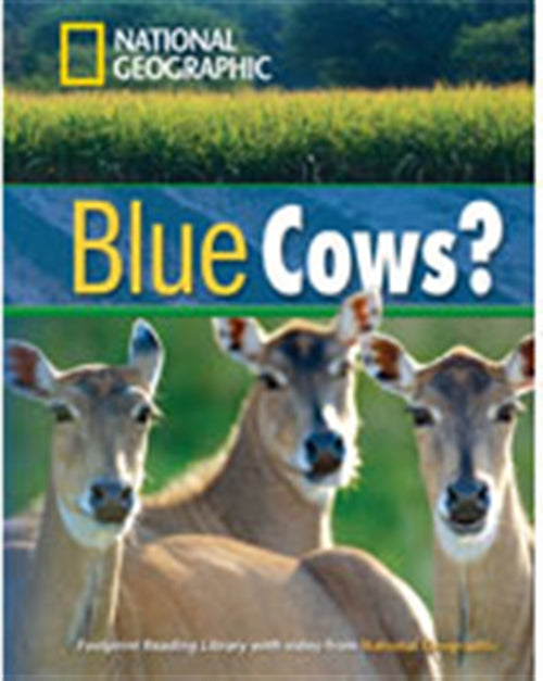 Blue Cows? + Book with Multi-ROM : Footprint Reading Library 1600 Book Land AU