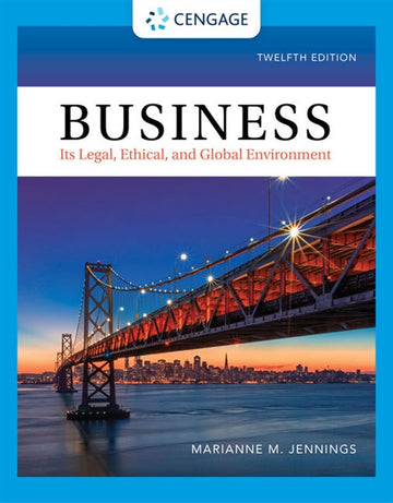 Business : Its Legal, Ethical, and Global Environment Book Land AU