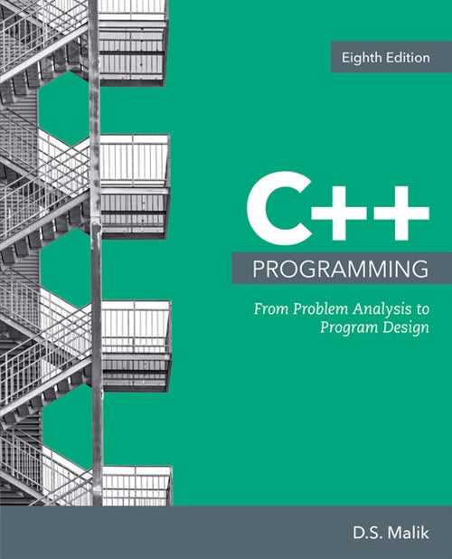 C++ Programming : From Problem Analysis to Program Design Book Land AU