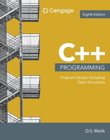 C++ Programming : Program Design Including Data Structures Book Land AU