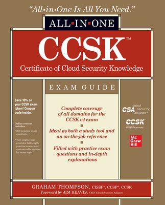 CCSK Certificate of Cloud Security Knowledge All-in-One Exam Guide Book Land AU