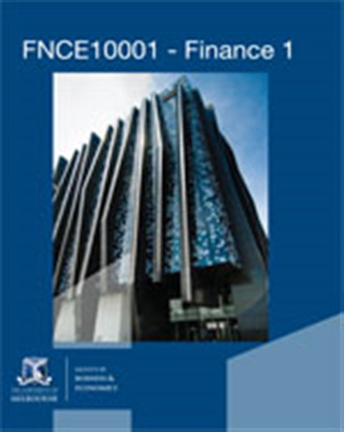 CP0894 FNCE10001 - Finance 1 Book Land AU