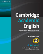 Cambridge Academic English C1 Advanced Student's Book : An Integrated Skills Course for EAP Book Land AU