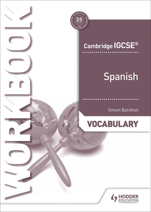 Cambridge IGCSE Spanish Vocabulary Workbook Book Land AU