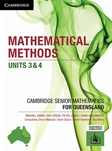 Cambridge Senior Mathematics for Queensland Methods 3&4