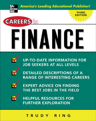 Careers in Finance Book Land AU
