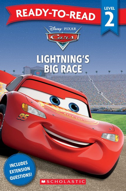 Cars: Lightning's Big Race - Ready-to-Read Level 2 (Disney Pixar) Book Land AU