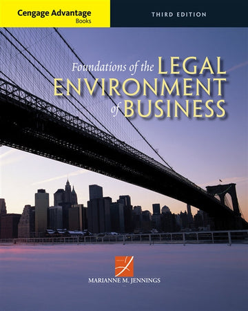 Cengage Advantage Books: Foundations of the Legal Environment of  Business Book Land AU