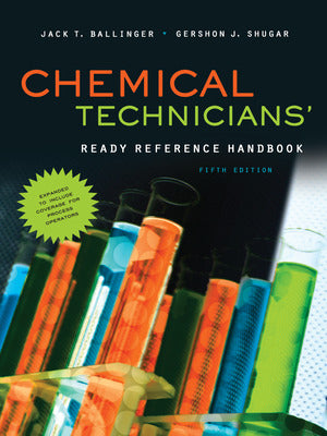 Chemical Technicians' Ready Reference Handbook, 5th Edition Book Land AU