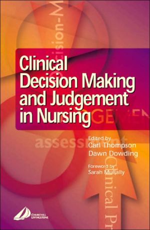 Clinical Decision-Making and Judgement in Nursing Book Land AU